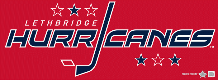 lethbridge hurricanes 2011-2013 alternate logo iron on transfers for T-shirts